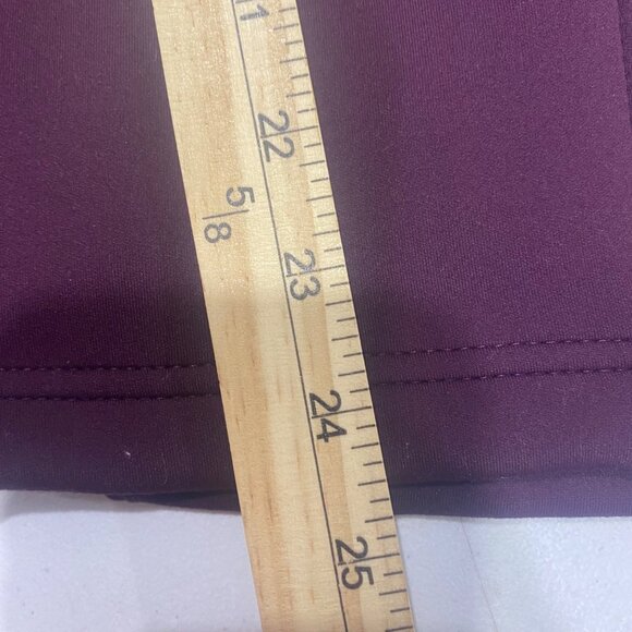 32 Degrees Heat Full Zip Jacket Womens Size S Burgundy Soft Pockets Athleisure - Picture 10 of 11